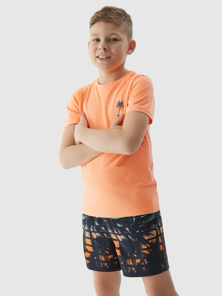4F Chlapčenské plážové šortky 4F - viacfarebné