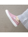 Vasky Dámske kožené slip on ružové - jarné / jesenné topánky VASKY