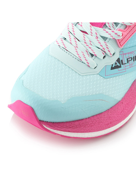 ALPINE PRO Športová bežecká obuv s giga boom ALPINE PRO SADEFE aqua sea