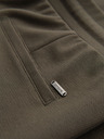 Ombre Clothing Pánske pletené šortky so zahrnutými nohavicami Ombre Clothing