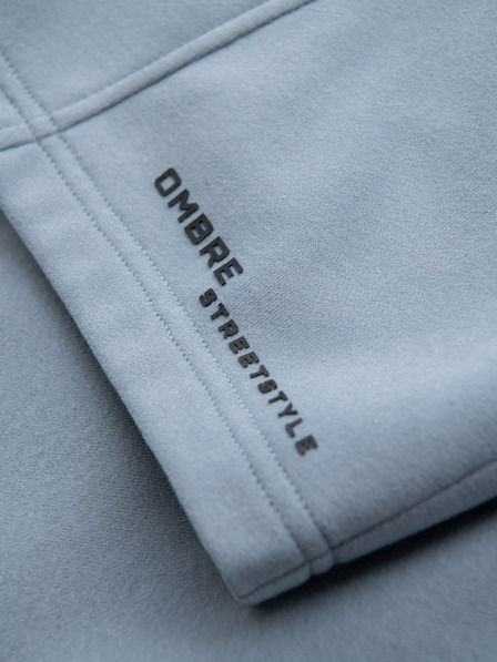 Ombre Clothing Pánske krátke teplákové šortky s potlačou Ombre Clothing