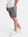 Ombre Clothing Pánske krátke teplákové šortky s potlačou Ombre Clothing