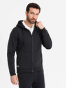 Ombre Clothing Mikina s kapucňou bez zipsu v streetwearovom štýle Ombre Clothing