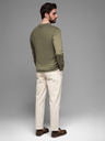 Ombre Clothing Pánsky pletený sveter so štruktúrovanými bodkami Ombre Clothing