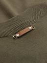 Ombre Clothing Pánsky pletený sveter so štruktúrovanými bodkami Ombre Clothing