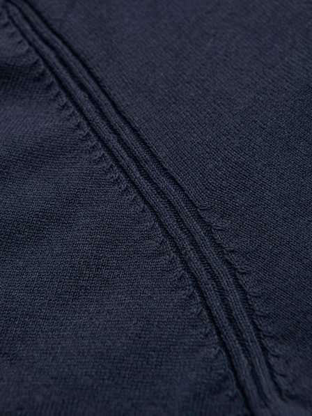 Ombre Clothing Pánsky pletený sveter so štruktúrovanými bodkami Ombre Clothing