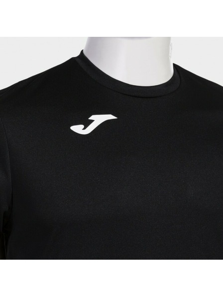 Joma Pánske/chlapčenské tričko Joma T-Shirt Combi S/S Black Veľkosť: