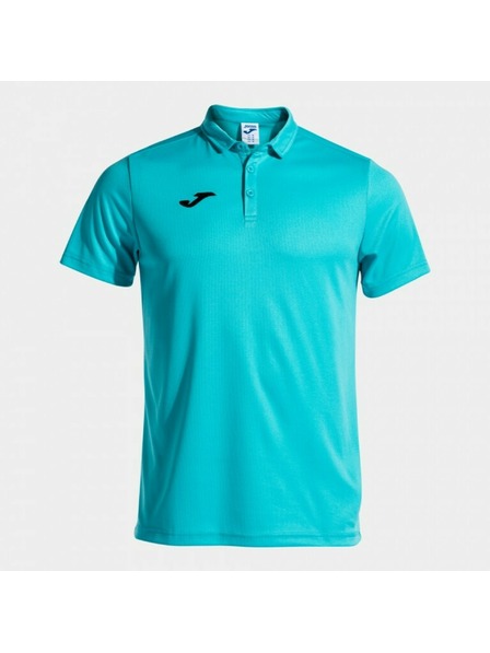 Joma Pánske polo tričko Joma Polo Shirt Hobby S/S Fluor Turquoise Veľkosť: