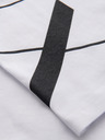 Ombre Clothing Pánske tričko z bavlneného žerzeja s veľkým nápisom na boku Ombre Clothing