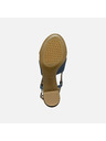 Geox Tmavo modré dámske sandále Geox Aurely 50