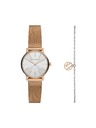 Armani Exchange Darčeková sada hodiniek a náramku Armani Exchange LOLA AX7121