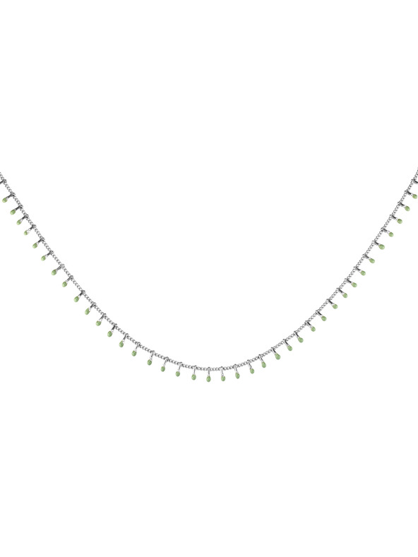 Rosefield Rosefield náhrdelník striebornej farby Drop Chain JNDCS-J681