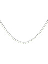 Rosefield Rosefield náhrdelník striebornej farby Drop Chain JNDCS-J681