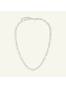 Rosefield Rosefield náhrdelník striebornej farby Drop Chain JNDCS-J681