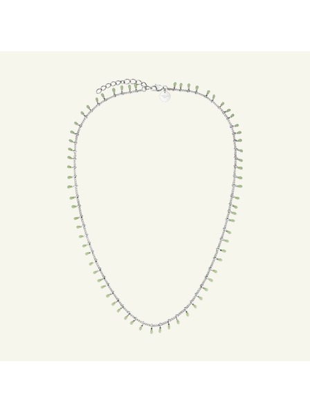Rosefield Rosefield náhrdelník striebornej farby Drop Chain JNDCS-J681