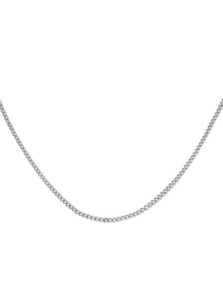 Rosefield Rosefield náhrdelník striebornej farby Flat Curb JNFCS-J623