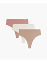 Atlantic Dámske brazílky ATLANTIC 3Pack - viacfarebné