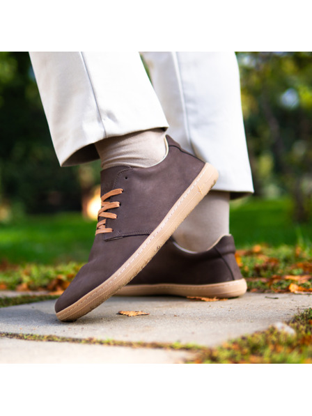 Vasky Dámske kožené barefoot hnedé Vasky Terry