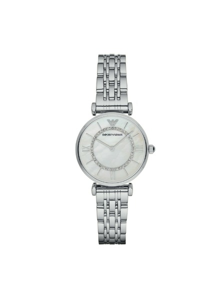 Emporio Armani Dámske guľaté hodinky Emporio Armani GIANNI T-BAR AR1908