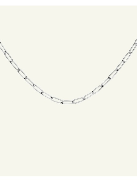Rosefield Rosefield náhrdelník striebornej farby Rectangle Chain JNRCS-J565