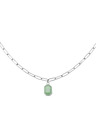 Rosefield Rosefield náhrdelník striebornej farby Geometric Gemstone JNGGS-J665