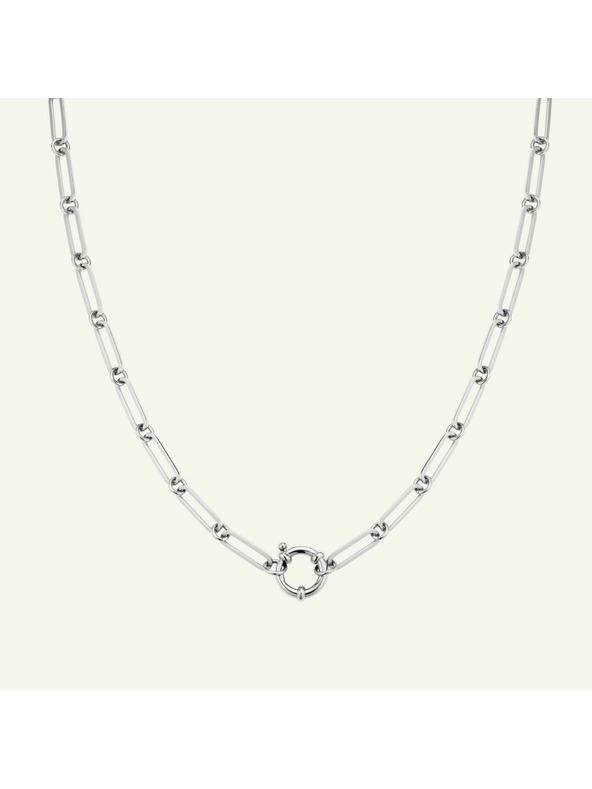 Rosefield Rosefield náhrdelník striebornej farby Chunky Chain JNRRS-J615