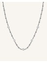 Rosefield Rosefield náhrdelník striebornej farby Crystal JNSCS-J612