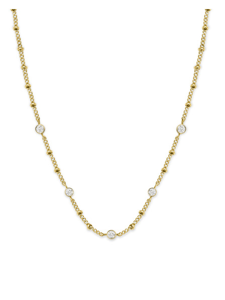 Rosefield Rosefield náhrdelník zlatej farby Crystal JCSCG-J266