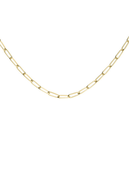 Rosefield Rosefield náhrdelník zlatej farby Rectangle Chain JNRCG-J564