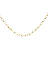 Rosefield Rosefield náhrdelník zlatej farby Rectangle Chain JNRCG-J564