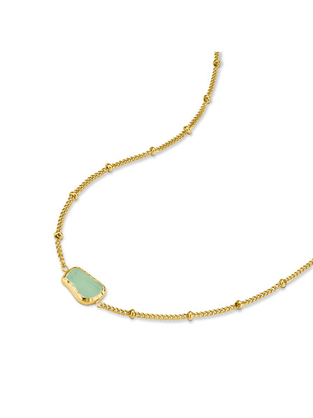 Rosefield Rosefield náhrdelník zlatej farby Organic Gemstone JNOGG-J658