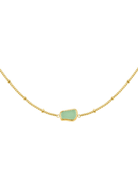 Rosefield Rosefield náhrdelník zlatej farby Organic Gemstone JNOGG-J658
