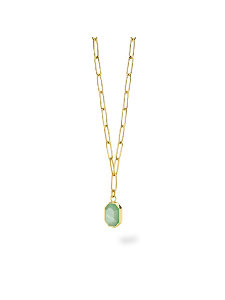 Rosefield Rosefield náhrdelník zlatej farby Geometric Gemstone JNGGG-J664