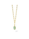 Rosefield Rosefield náhrdelník zlatej farby Geometric Gemstone JNGGG-J664