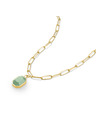 Rosefield Rosefield náhrdelník zlatej farby Geometric Gemstone JNGGG-J664