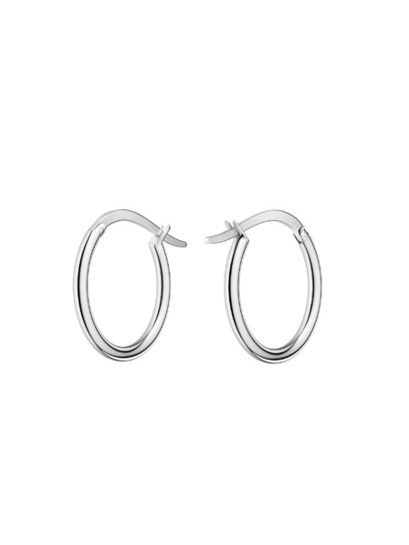 Rosefield Rosefield náušnice striebornej farby Large Hoops JELHS-J584