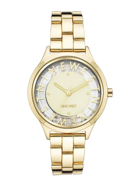 Nine West	 Dámske guľaté hodinky Nine West NW/2588CHGB