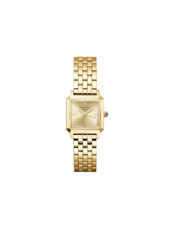Rosefield Dámske hranaté hodinky Rosefield Boxelle BCGSG-B04