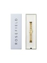 Rosefield Dámske hranaté hodinky Rosefield Boxelle BCGSG-B04