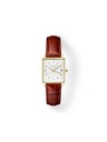 Rosefield Dámske hodinky Rosefield Boxy XS Brown Leather QWBLG-Q55