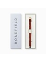 Rosefield Dámske hodinky Rosefield Boxy XS Brown Leather QWBLG-Q55