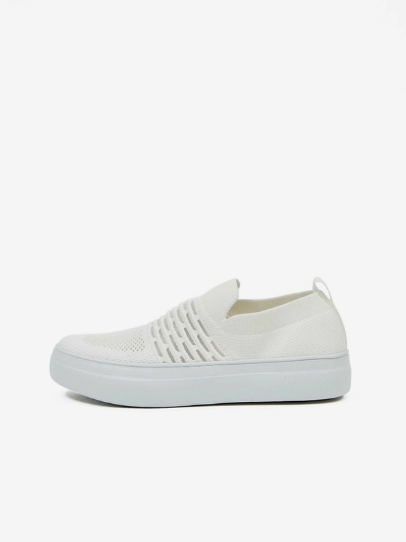 Sam 73 Biele dámske slip-on tenisky SAM 73 Ruzizi