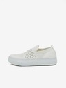 Sam 73 Biele dámske slip-on tenisky SAM 73 Ruzizi