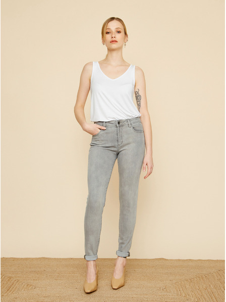 ZOOT.lab Šedé skinny fit džínsy ZOOT.lab Pippa