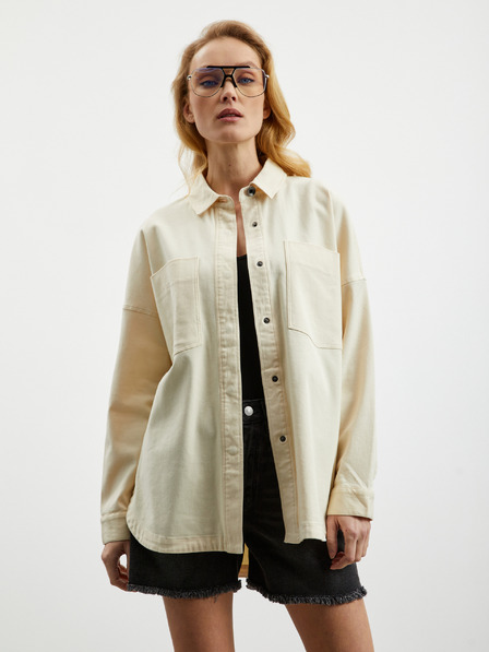 ZOOT.lab Krémový dámsky oversize top ZOOT.lab Becca