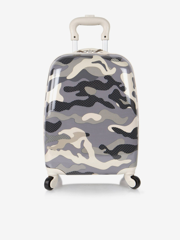 Heys Heys Kids 4w Grey Camo Patterned Kufrík