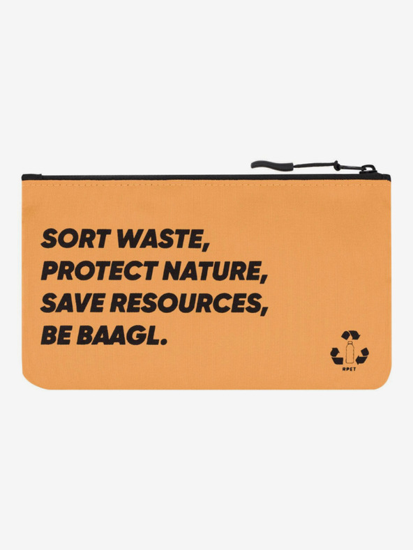 BAAGL  Žltý etue recyklovať Baagl