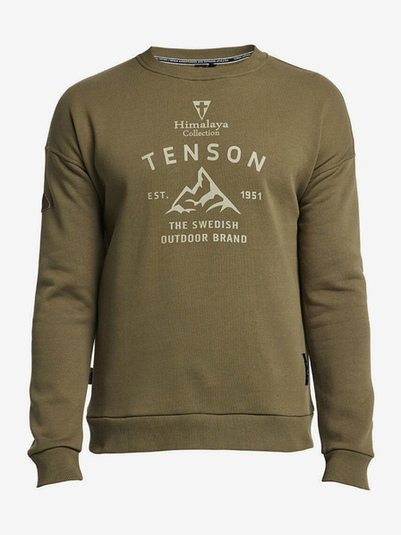Tenson Pánska mikina TENSON Himalaya Crew M khaki