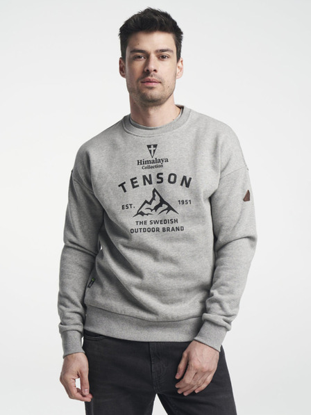 Tenson Pánska mikina TENSON Himalaya Crew M sivá