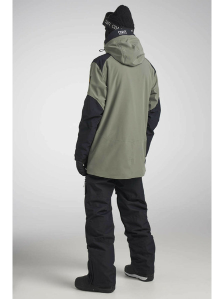 Tenson Pánska Snowboardová bunda Colourwear Foil M Sivozelená
